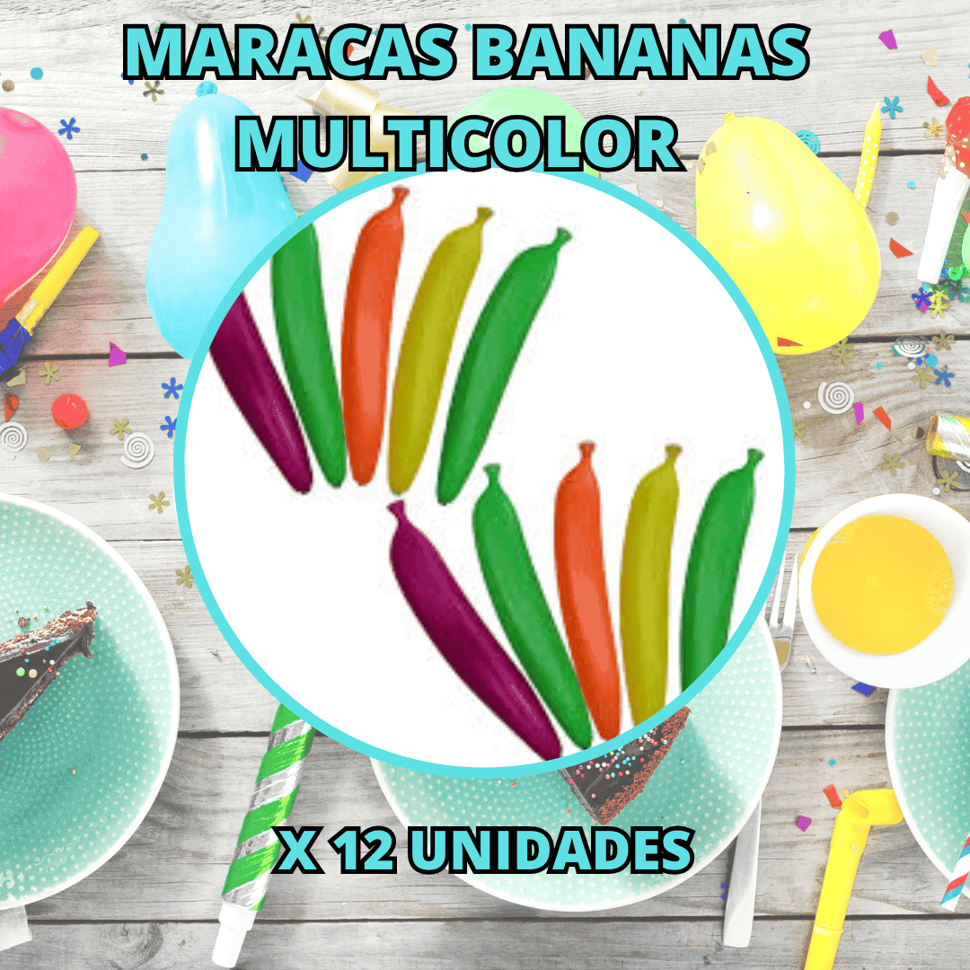 Maracas banana x12