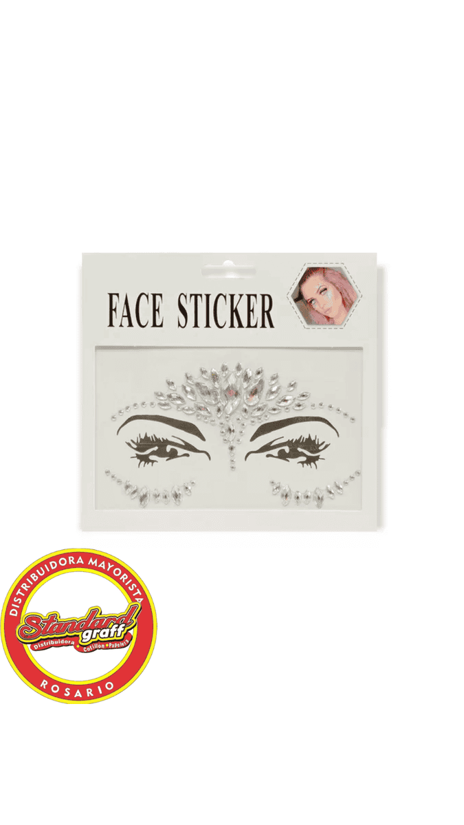 Strass para el rostro x 1 unidad