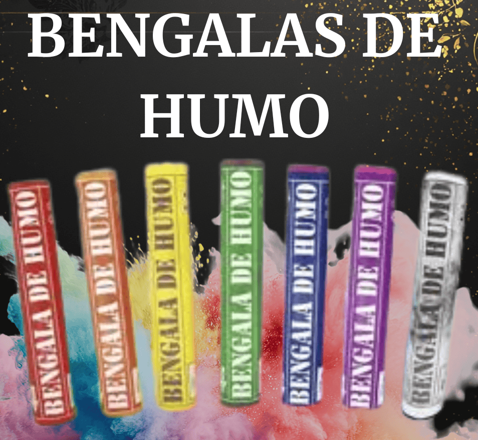 Bengala de humo  x 1 unidad Rojo