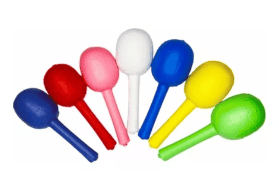 Maracas Multicolor x 12 unidades