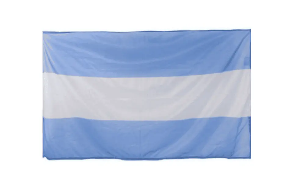 Bandera Argentina tela 45x70cm - x 1 unidad