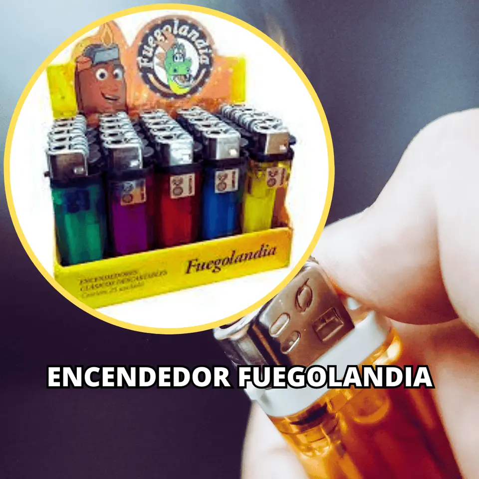 Encendedor Fuegolandia x 25 unidades
