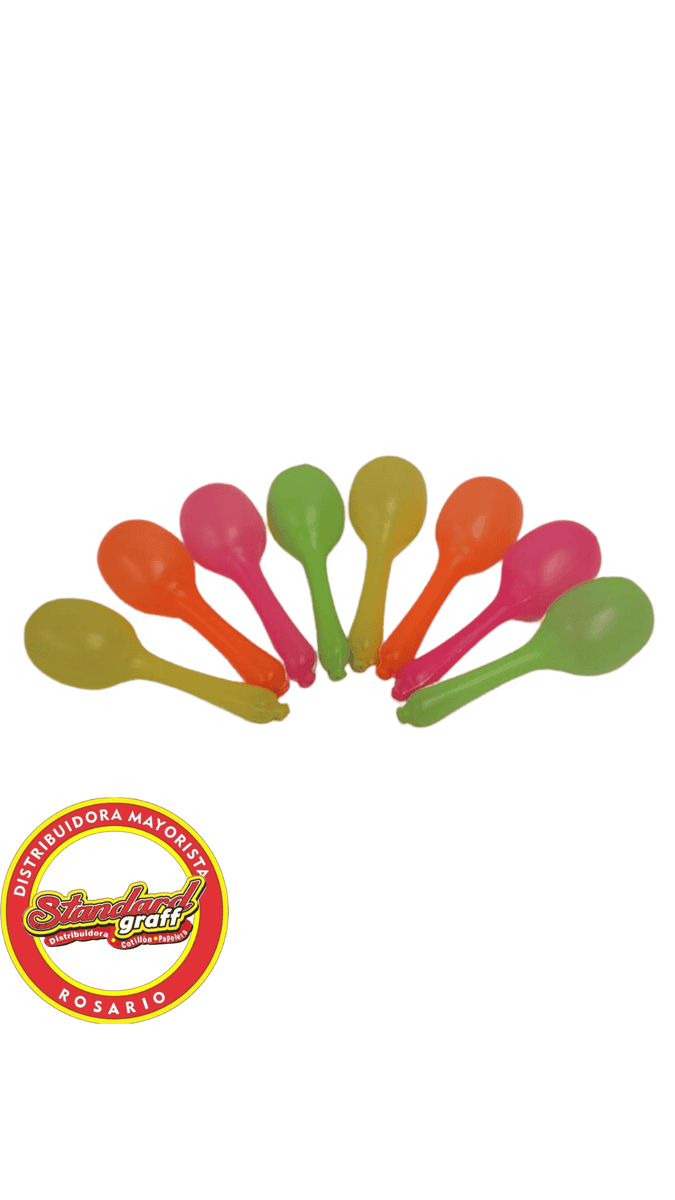 Maracas Flùor x 12 unidades