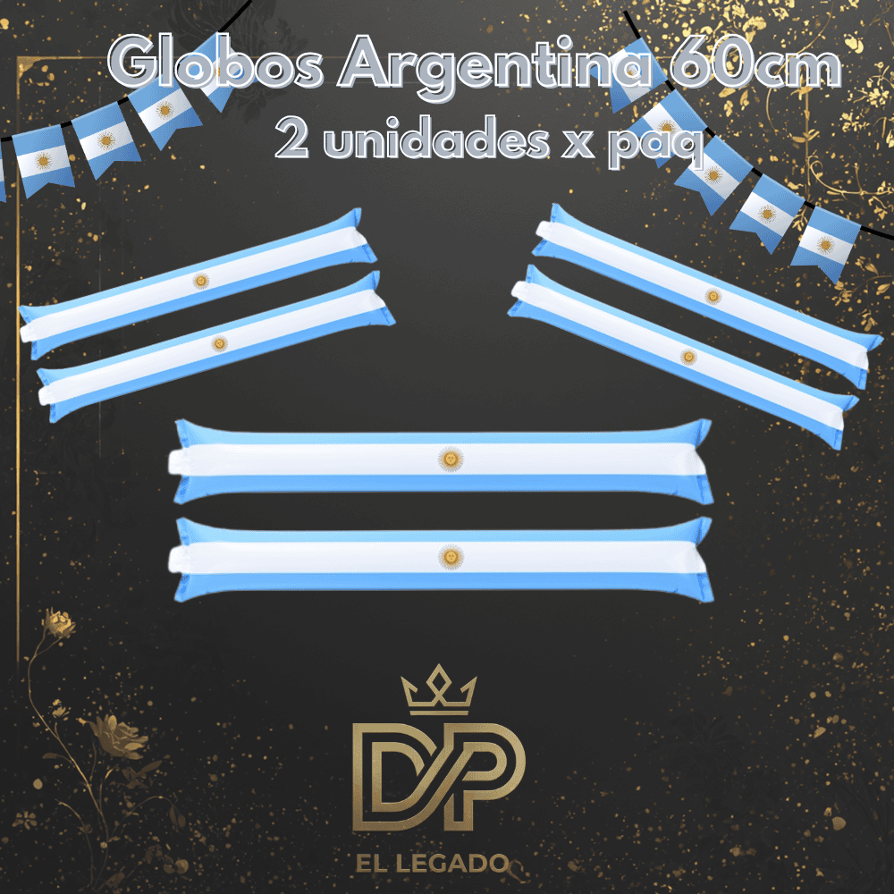 Globos Argentina x2 unid - 60cm