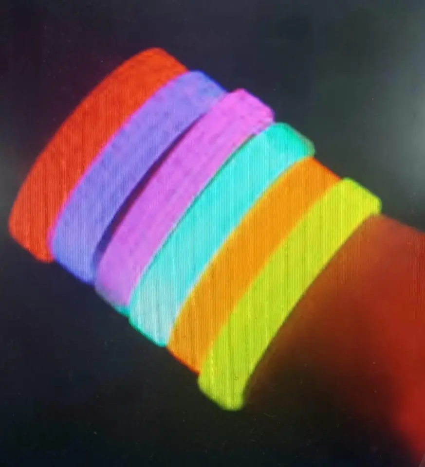 Pulsera quìmica flúor x 30 unidades