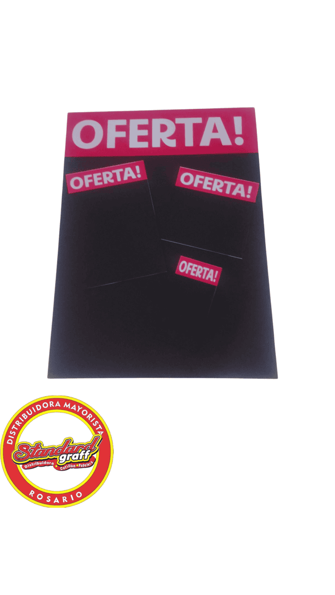 Pizarra oferta 10x20