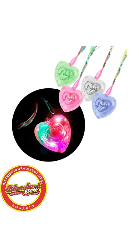 Colgante luminoso corazòn