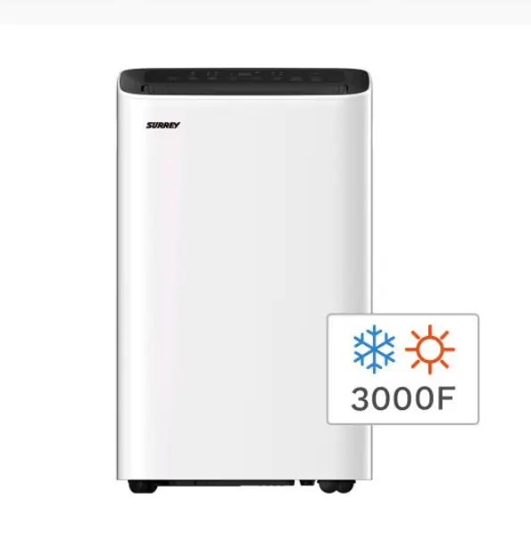 Aire Acondicionado Portátil Frío Calor Surrey 3000F 3500W 551PXQ12N81M