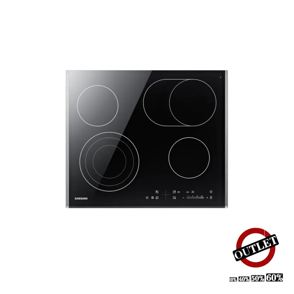 ANAFE ELÉCTRICO SAMSUNG BLACK CTR264 OUTLET
