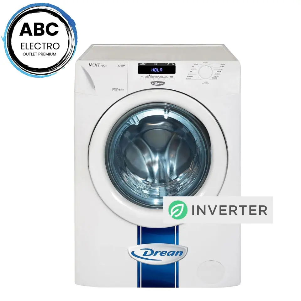 Lavarropas automático Drean Next Eco inverter 10 Kg. 10.12