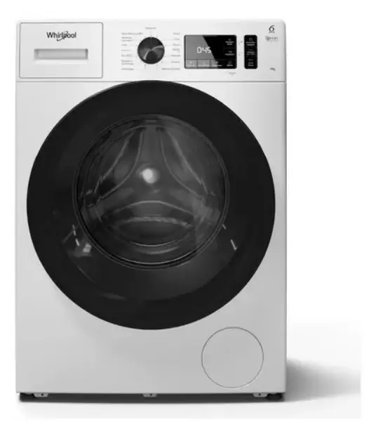 Lavarropas Carga Frontal Whirlpool 9kg Blanco WNQ90ABDNA OUTLET