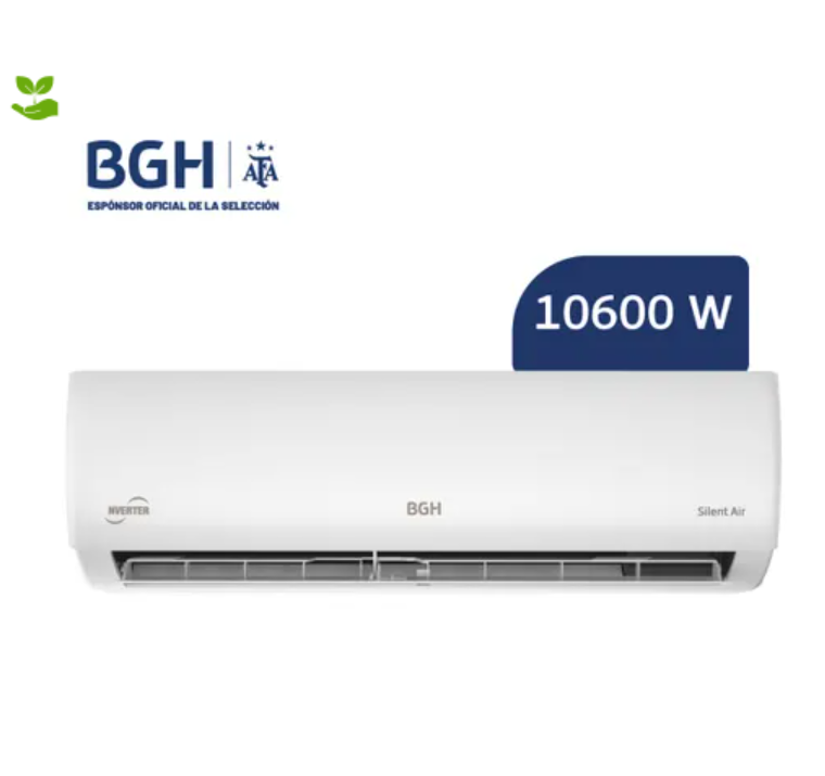 ¡SUPER OFERTA! Acondicionado Split BGH 10600W FC BSI106WCAW Inverter