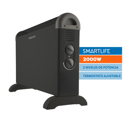 ¡¡SUPER OFERTA!! Convector de aire Smartlife SL-COV2000BPN 2000W