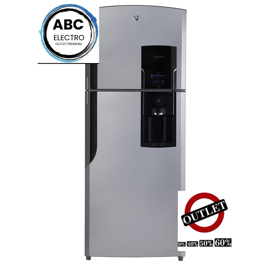 Heladera no frost GE Appliances RGS1951BGRX0 inoxidable con freezer 542L 220V
