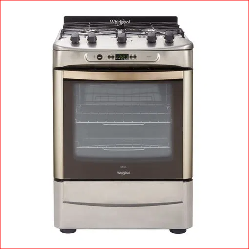 Cocina Whirlpool Multigas 60 cm Inox - WF560XT