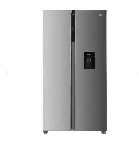 Heladera Inverter Inox Side by side Beko 532L GNO5322WDXPN