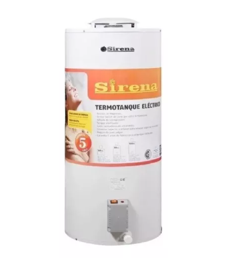 Termotanque Eléctrico de Sirena TE60 Blanco 60L