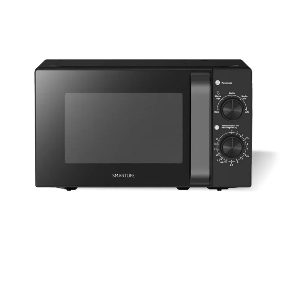 Microondas Smartlife Mecanico Sl-mwo20mmb Negro 20l