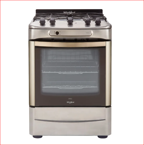 Cocina Whirlpool Multigas 60 cm Inox - WF360XG