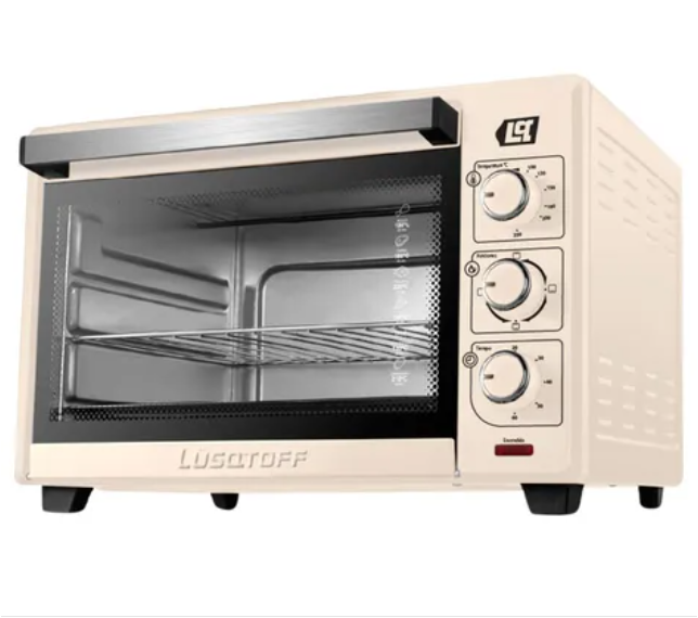 Horno Electrico Luqstoff 42l Temporizador Y Coccion 360