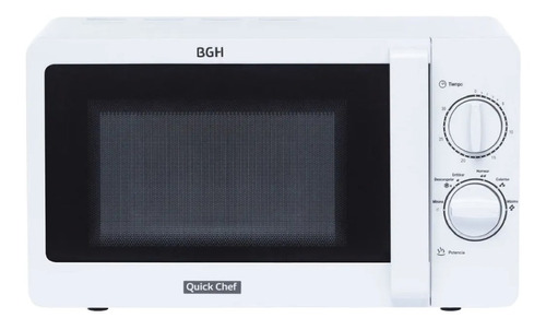Microondas Bgh Quick Chef B120m20 Blanco 20 Litros 220v Lh