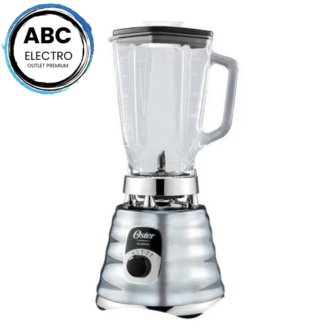 Licuadora Oster Classic Blst4655 1.25 L Cromada Con Jarra De Vidrio 220v