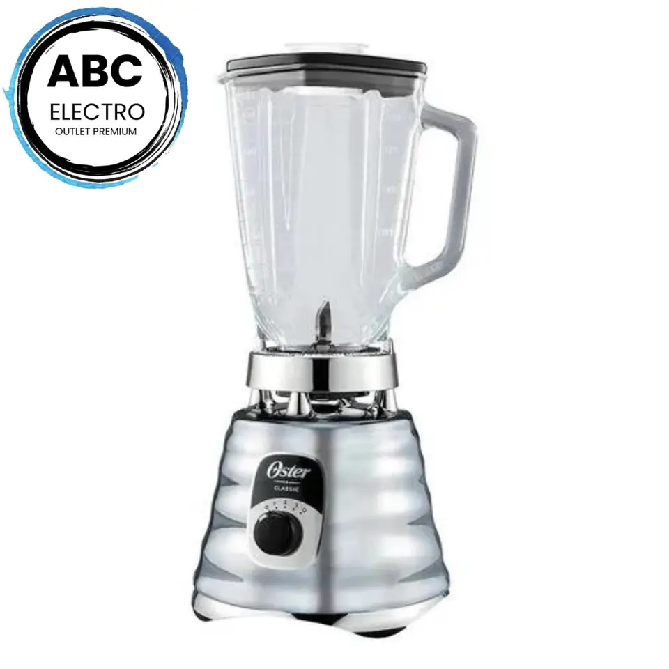 Licuadora Oster Classic Blst4655 1.25 L Cromada Con Jarra De Vidrio 220v