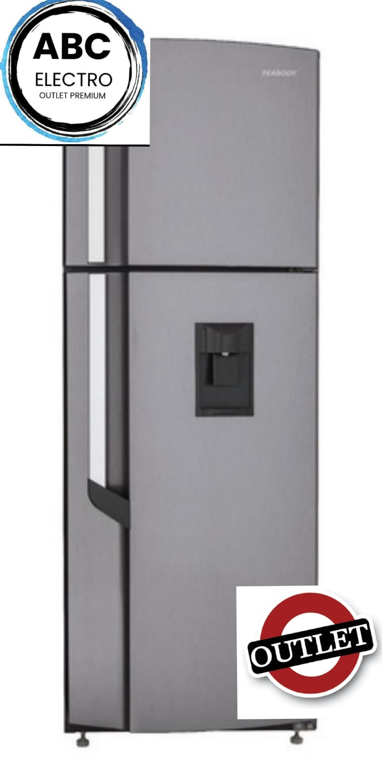 Peabody Heladera C/freezer 257lt Tm252nf No Frost gris.