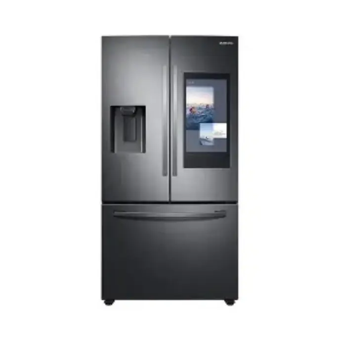 Heladera Samsung French Door Negra con pantalla Inox 766 Lts outlet super premium