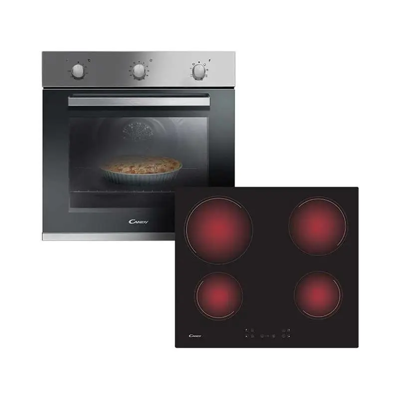 Combo Candy Horno Electrico Fidcx605l + Anafe Ch64ccb