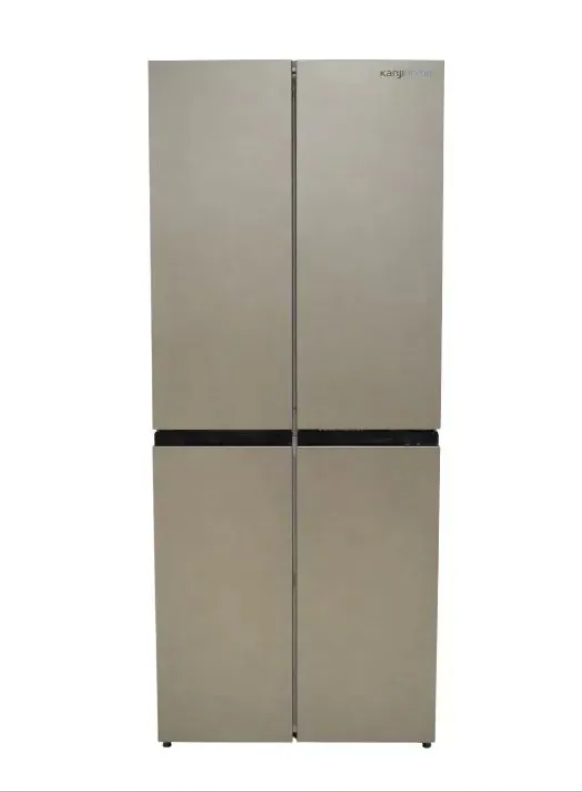 Heladera No Frost Kanji Kjh-sf380ge 380lts Multi Door Plata Gris Oscuro