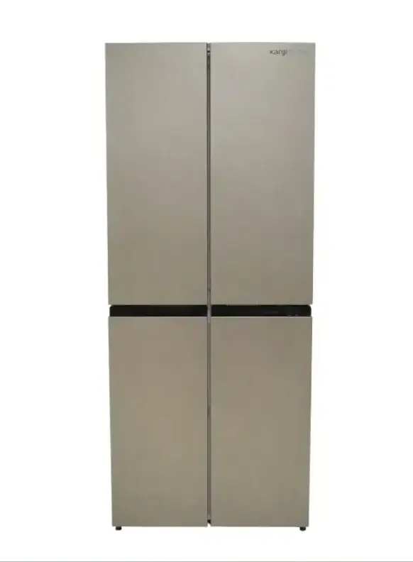 Heladera No Frost Kanji Kjh-sf380ge 380lts Multi Door Plata Gris Oscuro