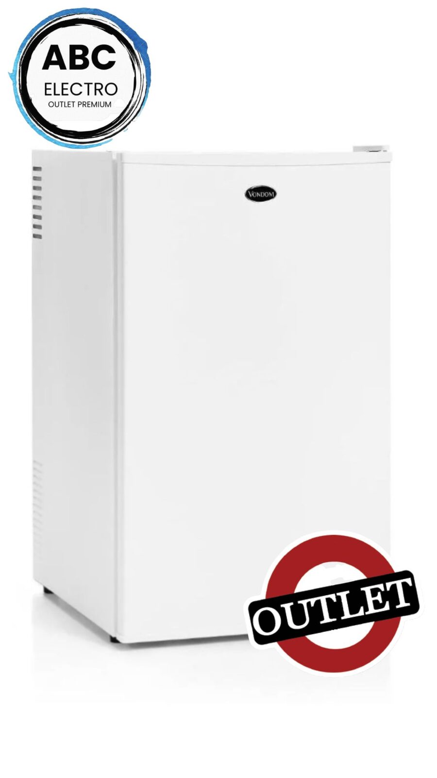 Heladera minibar Vondom blanca 70L 220V (OUTLET)