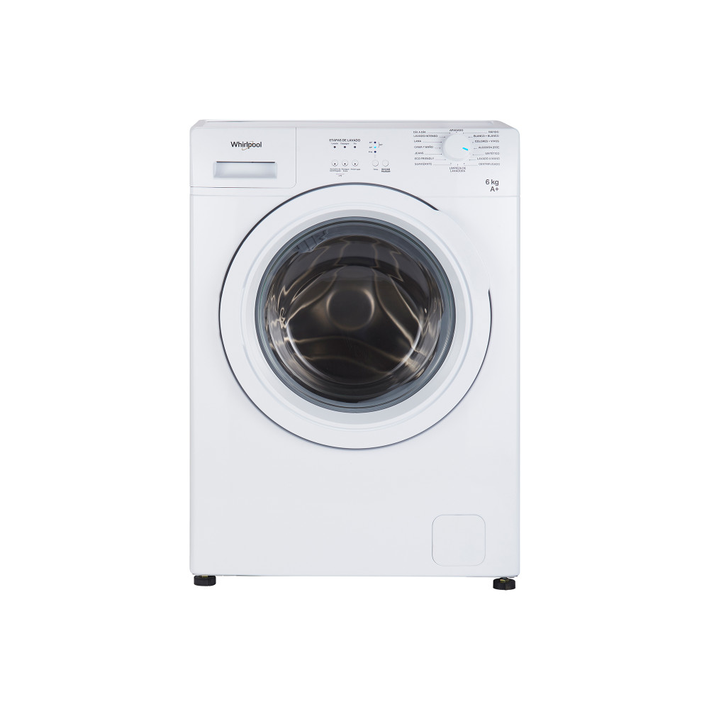 Lavarropas Whirlpool WNQ06AB 6kg 800rpm blanco ' OUTLET