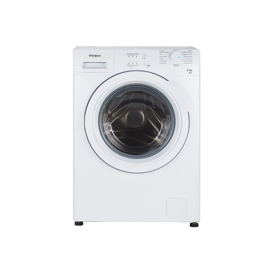Lavarropas Whirlpool WNQ06AB 6kg 800rpm blanco ' OUTLET