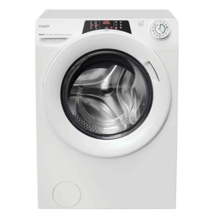 Lavarropas Candy Inverter Ro1274dwmt-1-s Carga Frontal 7kg Color Blanco