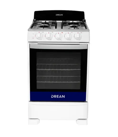 Cocina Multigas 55 cm Blanca Drean - CD5502AB