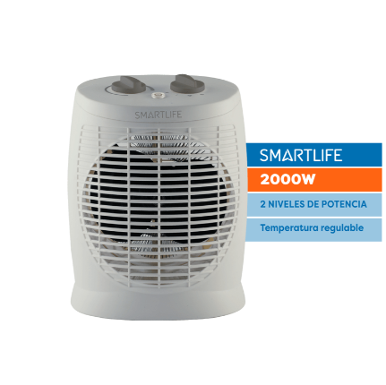 ¡¡OFERTA EXCLUSIVA!! Caloventor Smartlife 2000W SL-CAV2000GPN
