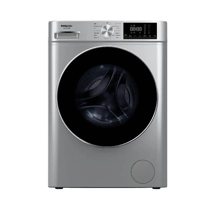 Lavasecarropas Carga Frontal 12/8 Kg Inverter Color Gris