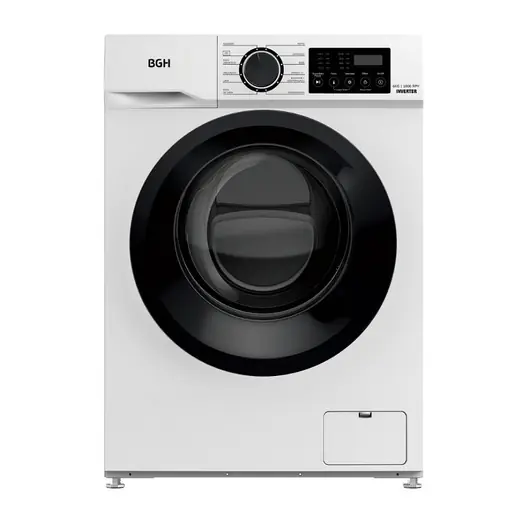 Lavarropas BGH Inverter Carga Frontal 6kg Bwfe06w24ar
