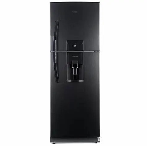HELADERA PATRICK HPK151 400LTS NEGRA ESPEJADA