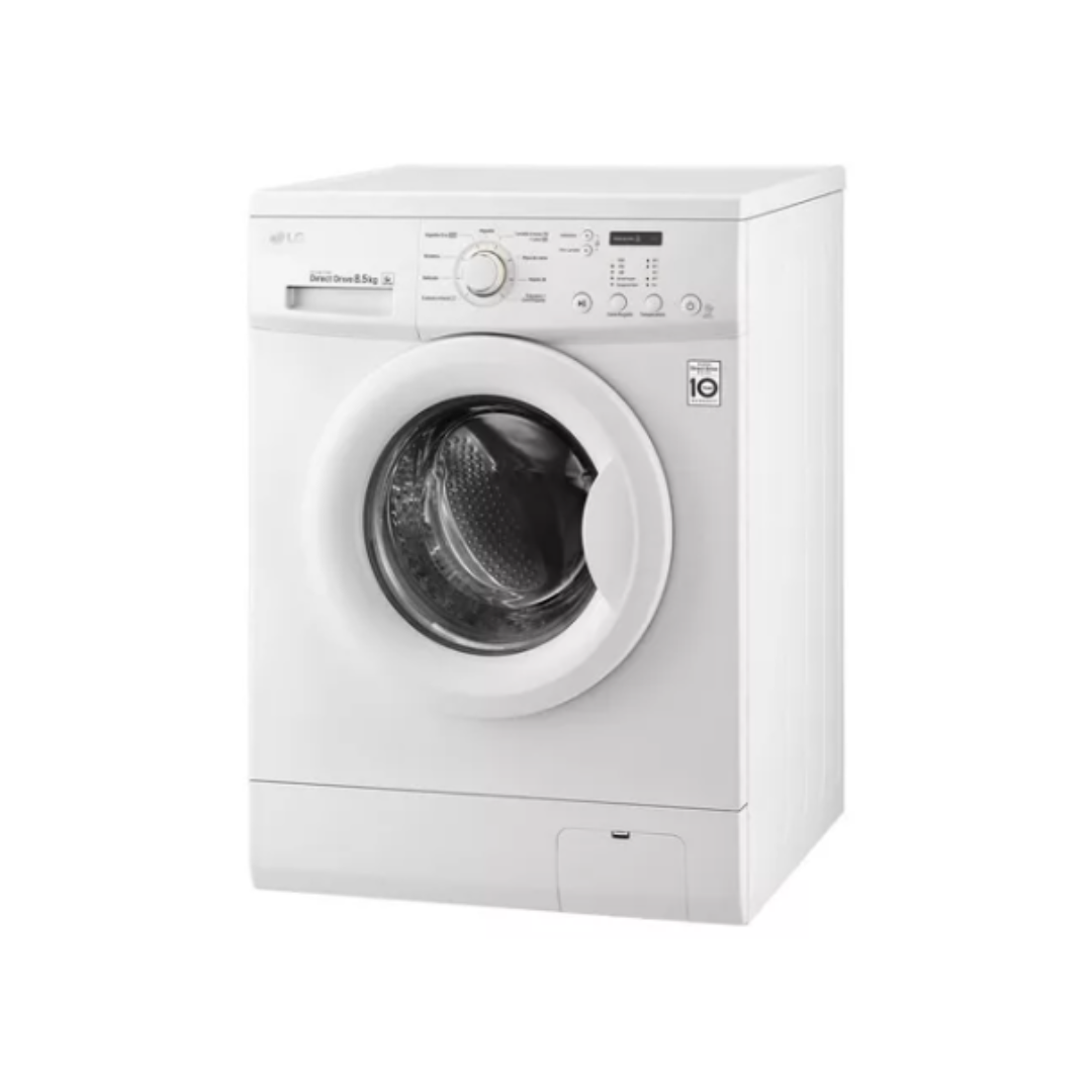 Lavarropas LG Inverter Carga Frontal 8.5 Kg 1200 Rpm Wm85we6