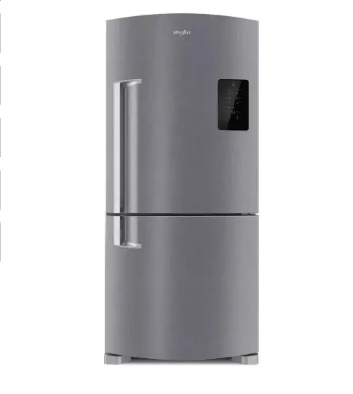 ¡¡MEGA DESCUENTO!! 50% OFF Heladera Bottom Mount Inox Whirlpool WRE85AK 588 Lts OUTLET