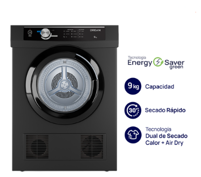 ¡¡OFERTA IMBATIBLE!! Secarropas por Calor Drean SED090VGCL0 9kg