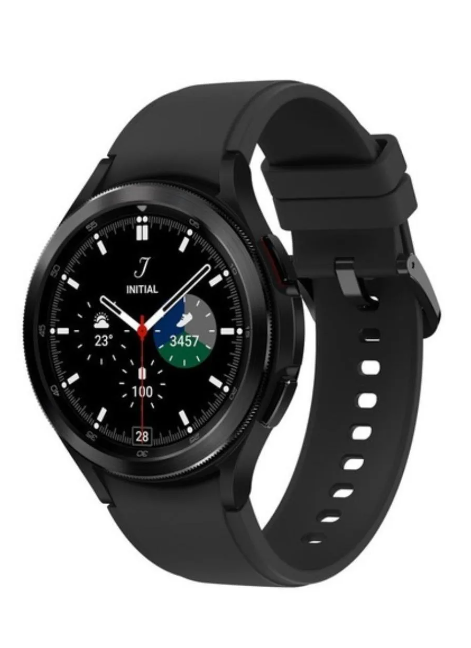 SAMSUNG GALAXY WATCH4 CLASSIC (BLUETOOTH) 1.4″ CAJA 46MM DE ACERO INOXIDABLE BLACK (SM-R890NZ)