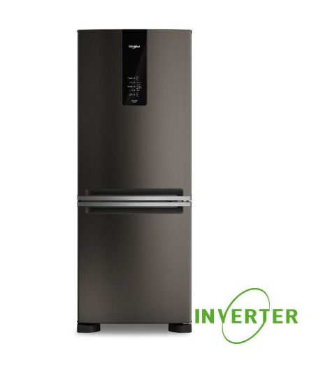 ¡¡SUPER OFERTA!! Heladera Whirlpool No Frost Inverter WRE57CE 449Lts Negro outlet premium