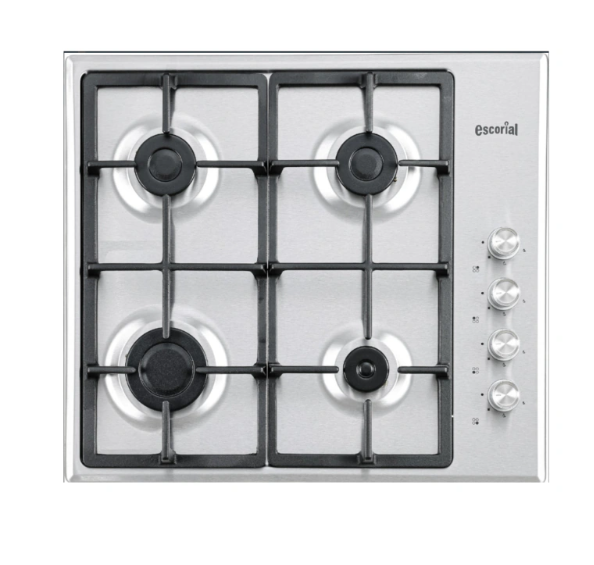 Anafe Escorial a gas 60cm acero inox