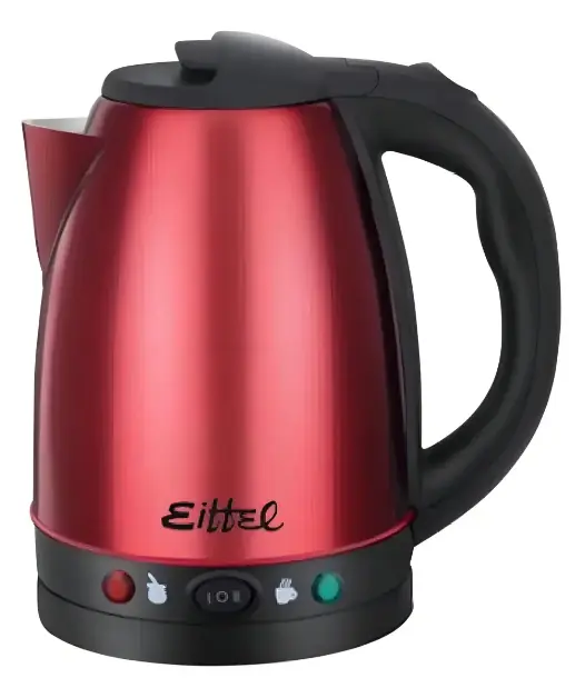 Pava Eléctrica Eiffel Acero Inoxidable 1.8l Color rojo/negro/azul