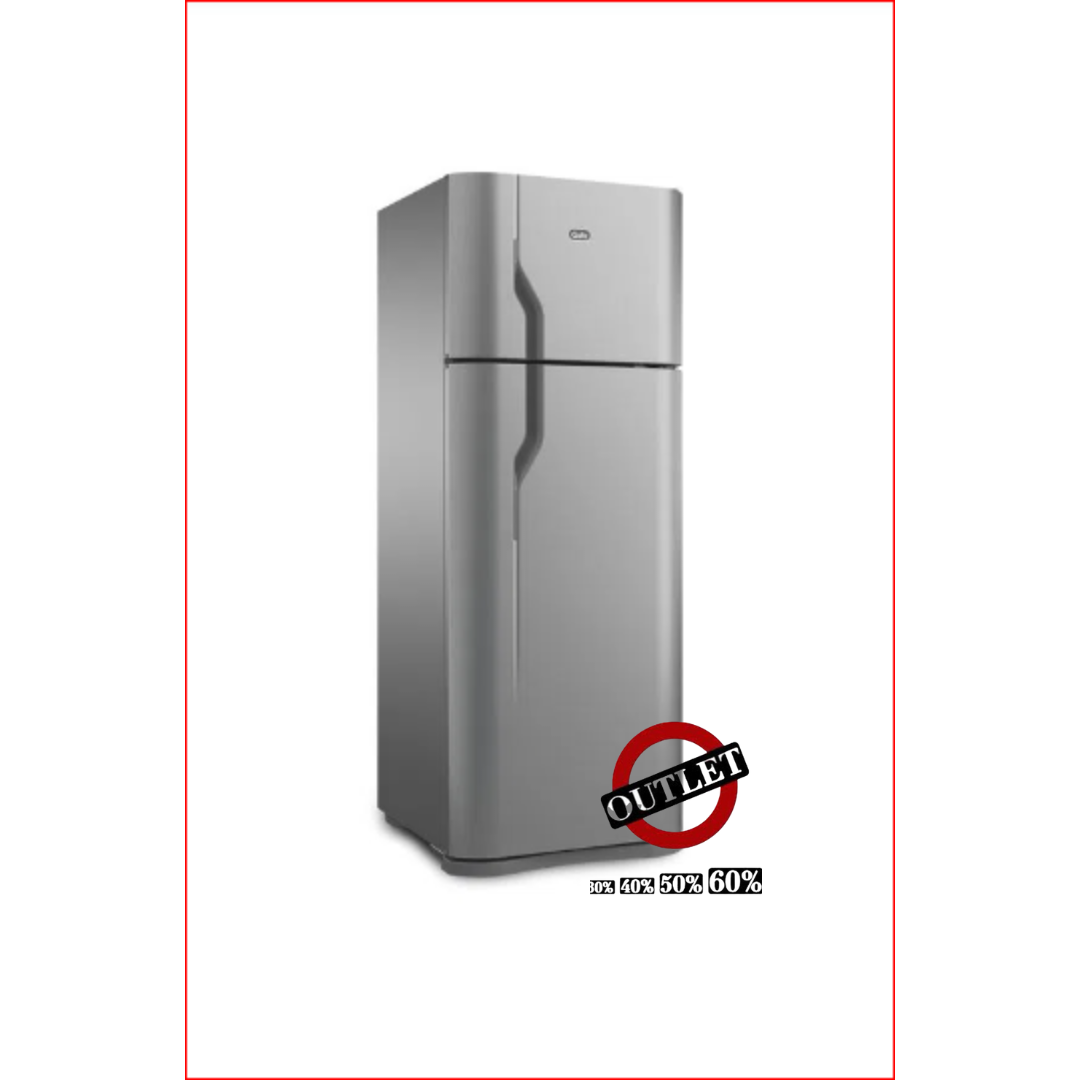 Heladera con freezer Gafa HGF368AFP Plata 330lts