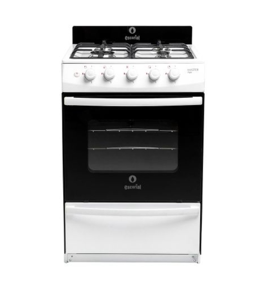 Cocina Escorial Master Style MASST56B Multigas 56CM Blanco